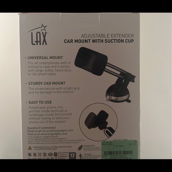 Car mount with suction cup - Picture 2 of 2